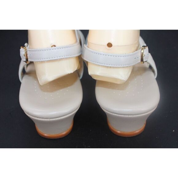 SAS Tripad Comfort Caress Sandals Womens Size 9.5N Bone Leather Slingback - Picture 8 of 11